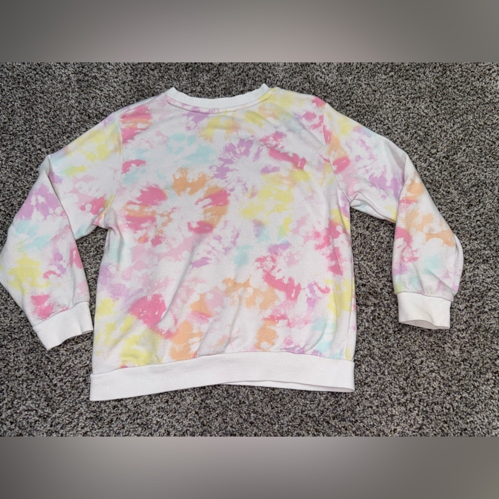 H&M tie dye sweatshirt with heart - Picture 4 of 4